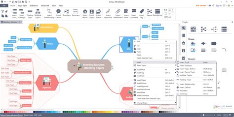Download the free version of Transportable Edraw Mindmaster Professional 6. 3.